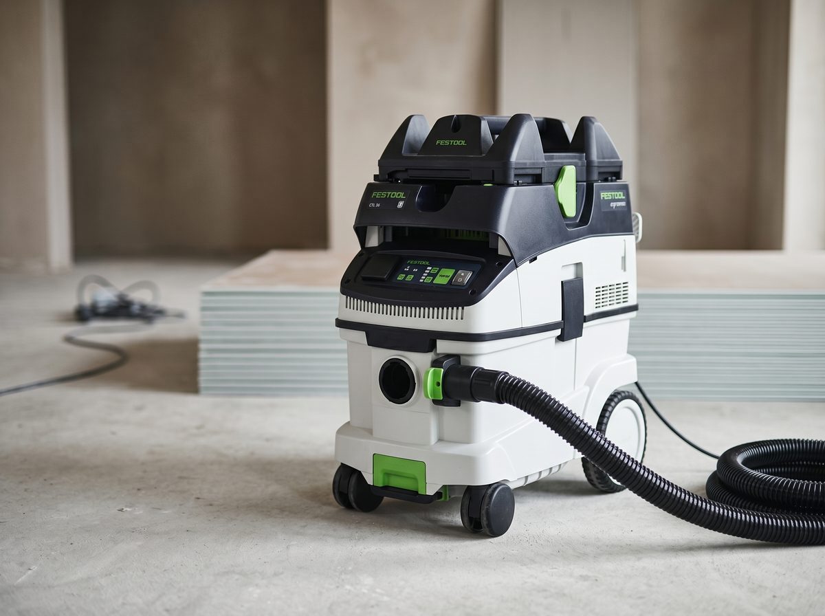 Festool CTL 36 darbībā &mdash; Remontdarbi